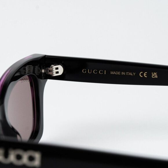 Gucci Women Sunglasses Black Violet Cat Eye GG1790S 003 NEW AUTHENTIC main image 9
